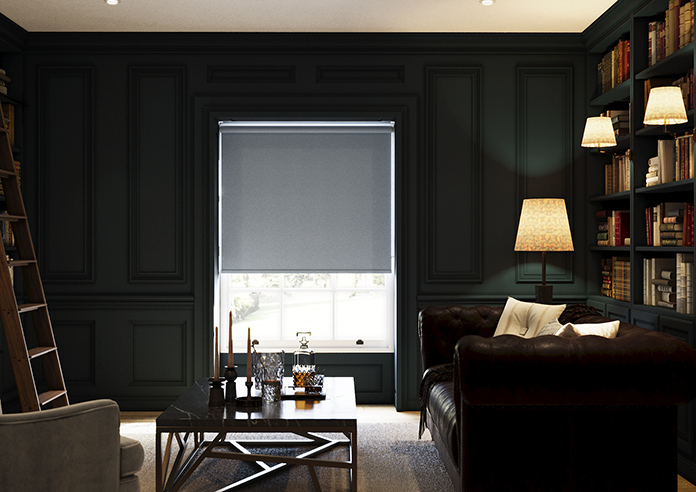 Shimmer (Blackout), Blue Eclipse - Roller Blind - Image 3
